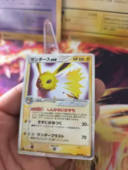 Pokemon Karte Card Holo Blitza Jolteon Ex Ex Delta Species Holon japanese LP - Image 2