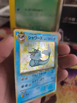 Pokemon Karte Card Aquana Vaporeon Jungle Dschungel 1997 Holo Wotc japanese - Image 2