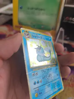 Pokemon Karte Card Aquana Vaporeon Jungle Dschungel 1997 Holo Wotc japanese - Image 3