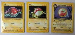 Pokemon WOTC Team Rocket Dark Electrode Voltorb Bundle Vintage Cards - Image 1