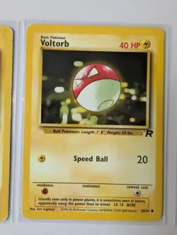 Pokemon WOTC Team Rocket Dark Electrode Voltorb Bundle Vintage Cards - Image 3