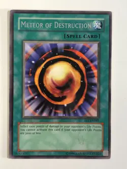 Yugioh TCG Meteor of Destruction FET-EN041 Light Played - Image 1