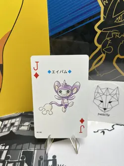 NM PACK FRESH 1999/2000 Lugia Pokemon Silver Poker Playing Card Aipom - Image 1