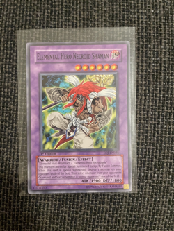 Yu-Gi-Oh! TCG, Elemental Hero Necroid Shaman, 1st edition, EOJ-EN036, common - Image 1