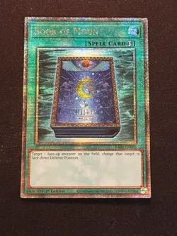 Yu-Gi-Oh! TCG Book of Moon RA02-EN050 Quarter Century Secret Rare NM/M - 1st Ed. - Image 1