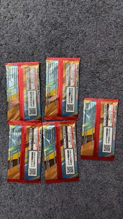 5 Pack Pokemon Card McDonald's Promo Pack 2025 Pikachu From Japan - Image 2
