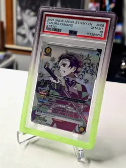 Union Arena Demon Slayer Tanjiro Kamado 3*** STAR Chase PSA 10 (POP 39) - Image 1