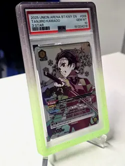 Union Arena Demon Slayer Tanjiro Kamado 3*** STAR Chase PSA 10 (POP 39) - Image 2
