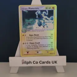 Team Aqua's Manectric 29/95 Reverse Holo EX Team Magma Vs Team Aqua Pokemon Card - Image 1