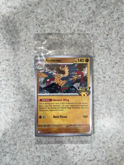 Pokemon TCG Archeops Field Museum Promo Card - Image 1
