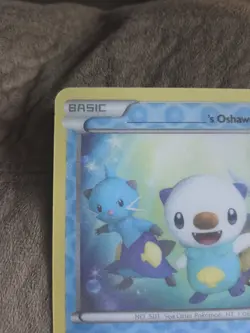 Oshawatt, Numberless Black Star Promo, NM/M, Lenticular Jumbo Pokemon TCG Card - Image 2