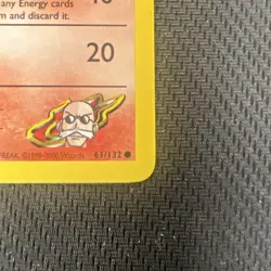 Pokemon Card - Blaine's Charmander Gym Heroes 61/132 Common 1st Edition NM - Image 3