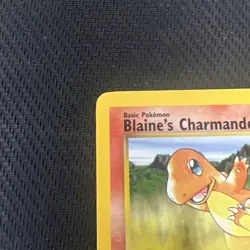 Pokemon Card - Blaine's Charmander Gym Heroes 61/132 Common 1st Edition NM - Image 5