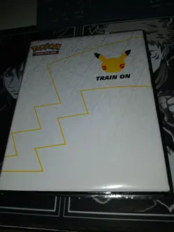 Pokemon TCG 25th Anniversary Celebrations Jumbo Card Binder With 28 Cards - Image 1