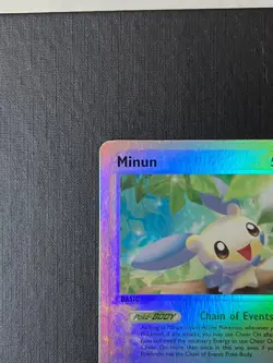 2003 Minun 7/97 Reverse Holo Rare Pokemon Card - Dragon Set - Image 3