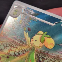 Dolliv 200/198 Scarlet & Violet Base Set Illustration Rare Holo Pokemon Card - Image 3