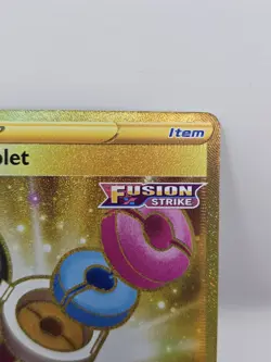 Power Tablet 281/264 Fusion Strike NM Gold Secret Rare Pokemon Card - Image 3