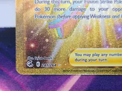 Power Tablet 281/264 Fusion Strike NM Gold Secret Rare Pokemon Card - Image 5