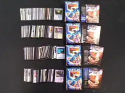 BABYLON 5 COLLECTIBLE CARD GAME CCG LOT OF (200+) GAMING CARDS - Image 3