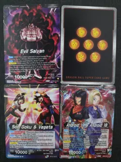Dragon Ball Super Card Game SLR And SCR Lot Of 4 - Image 2