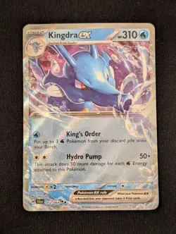 Kingdra ex 012/064 - Shrouded Fable Double Rare - Pokemon Card NM - Image 1