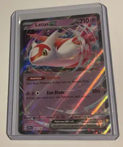 Pokemon TCG Latias EX Surging Sparks Scarlet & Violet Double Rare Card 76/191 - Image 1