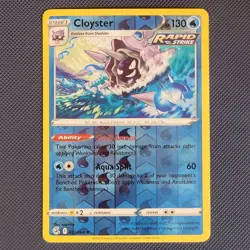 Cloyster 051/264 - Fusion Strike - Rare Reverse Holo Pokemon Card - NM - Image 1