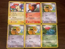 Pokemon TCG POP Series 3 6 Card Lot Plusle Combusken Eevee x3 Ivysaur ALL LP-NM - Image 1