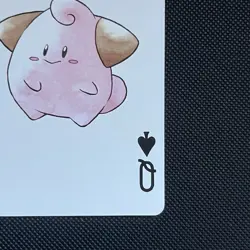Cleffa Queen of Spades No 173 • Lugia Silver Back • Poker Playing Pokemon Card - Image 5