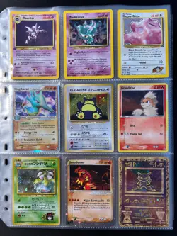 Lot of 90 ALL HOLO Vintage Pokemon Card Binder Collection - Image 4
