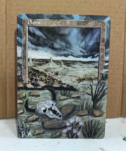 Plains MTG Alter Art EDH Commander Magic The Gathering - Image 1