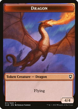 Dragon Token - Commander Legends: Battle for Baldur's Gate (CLB) - Image 1