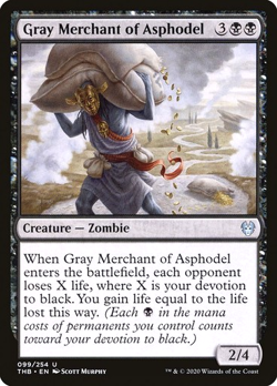 MTG - Gray Merchant of Asphodel - THB - Magic the Gathering - Image 1