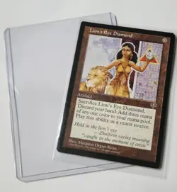 Lion's Eye Diamond 1996 Mirage MTG Magic: The Gathering - Never Played - Image 3