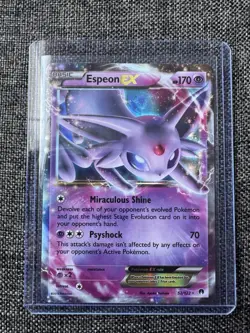 Espeon EX 52/122 XY Breakpoint Holo Ultra Rare Near Mint/Mint Pokemon TCG Card - Image 1