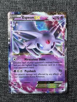 Espeon EX 52/122 XY Breakpoint Holo Ultra Rare Near Mint/Mint Pokemon TCG Card - Image 3
