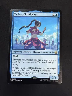 MTG Ty Lee Chi Blocker Foil NM Avatar: The Last Airbender Magic 76 - Image 1