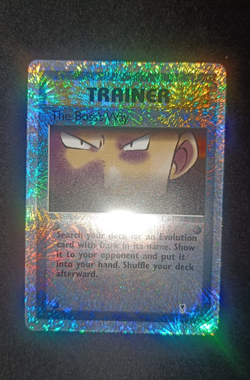 Pokemon The Boss's Way 105/110 Legendary Collection - Reverse Holo EXC- WOTC - Image 1