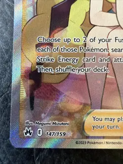 Pokemon TCG Elesa's Sparkle #147/159 SWSH: Crown Zenith Ultra Rare Trainer Holo - Image 2