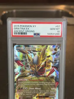 2016 Pokemon XY Ancient Origins Giratina EX 57/98 #57 PSA 10 Gem Mint - Image 2