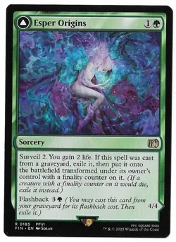 MTG Esper Origins Final Fantasy (FIN) Rare Magic Card #0185 Unplayed - Image 1