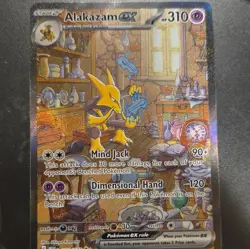 The Pokemon Company Alakazam ex 201/165 SV 151 SIR Full Art Holo EN HP 310 - Image 1