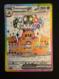 Pokemon - 221/191 - Palossand ex - Surging Sparks - NM - Image 1