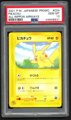 Pokemon Card - PSA 10 Pikachu 004/P & PSA 10 Larvitar 005/P All Nippon Airways - Image 2