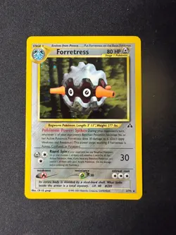 2001 POKEMON Forretress Neo Discovery 2/75 Holo NM - Image 1