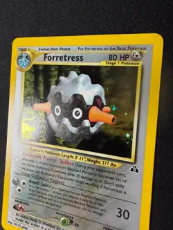 2001 POKEMON Forretress Neo Discovery 2/75 Holo NM - Image 2