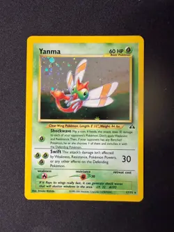 2001 POKEMON Yanma Neo Discovery 17/75 Holo - Image 1