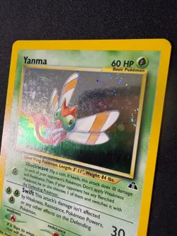2001 POKEMON Yanma Neo Discovery 17/75 Holo - Image 2