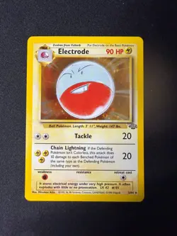 1999 POKEMON Electrode Jungle 2/64 Holo - Image 1
