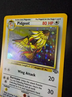 1999 POKEMON Pidgeot Jungle 8/64 Holo - Image 2